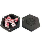 DnD Dice tray Acrylic Dice box for role play games players, for dungeons and dragon dice collection box rpg players dice tower