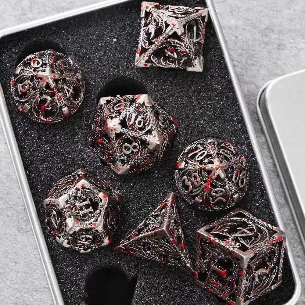 Mineral-Style RPG Dice Set - Design 11