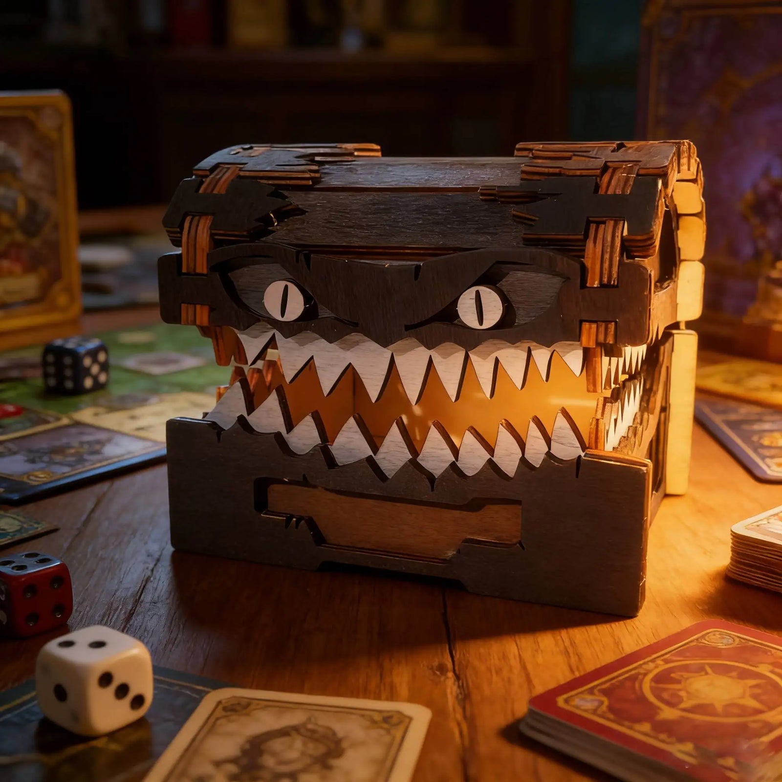 Wooden Dice Tower - Design 2
