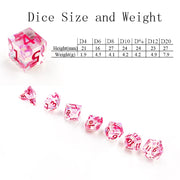 Pointy Resin DICE COC Run Cthulhu DND Dungeons & Dragons Board Game TRPG Polyhedral DICE