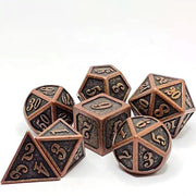 Metal Game Dnd  Dice Polyhedral Dice