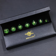 MINI PLANET Custom Wholesale Snake DnD Dice Set Handmade Resin Dice for Dungeons&Dragons Table Game Polyhedral Dnd Dice D6 D20