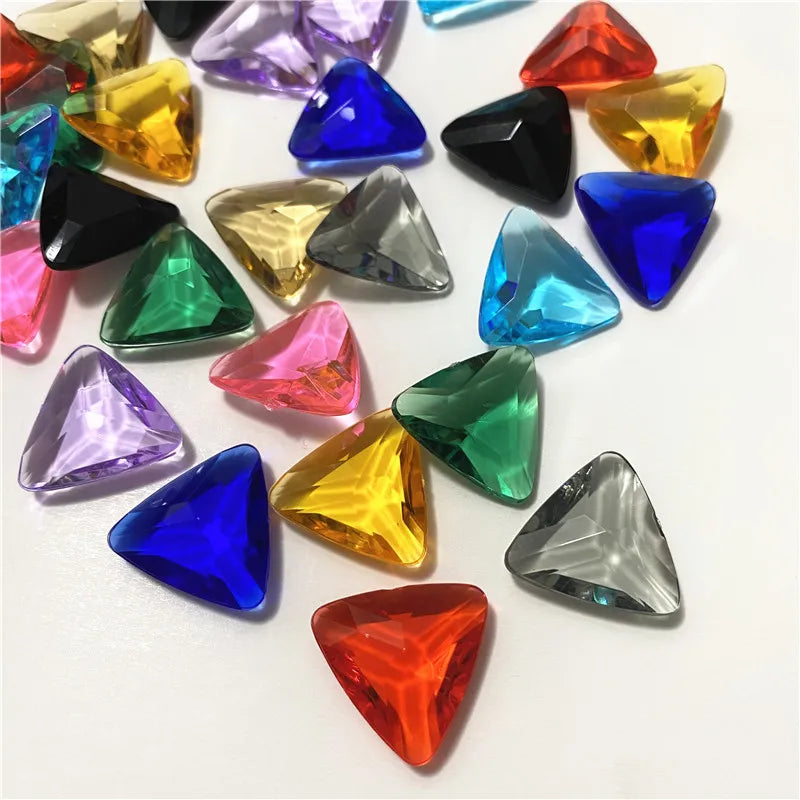 Clear Acrylic Game Tokens - 10 Pack - 23 x 23 x 23mm