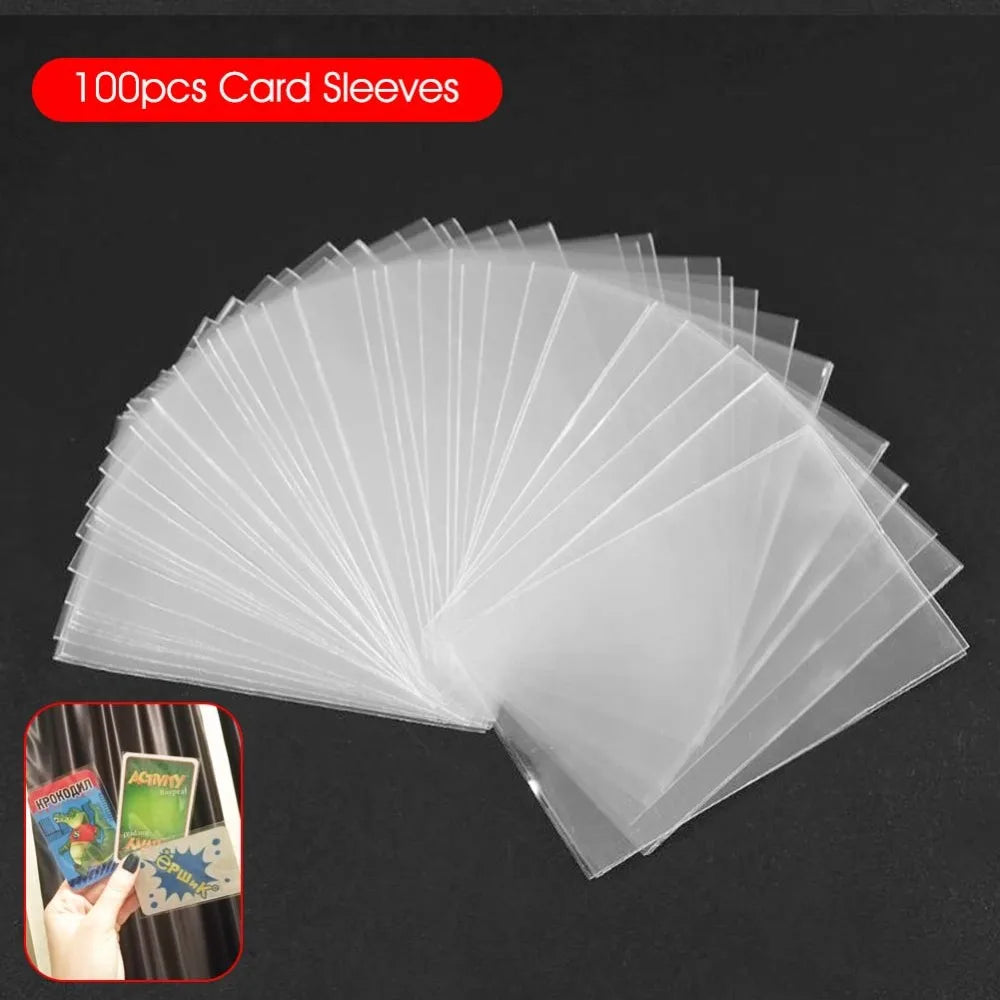 Clear Card Sleeves - 100 Pack - 65 x 90mm