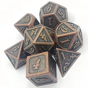 Metal Game Dnd  Dice Polyhedral Dice