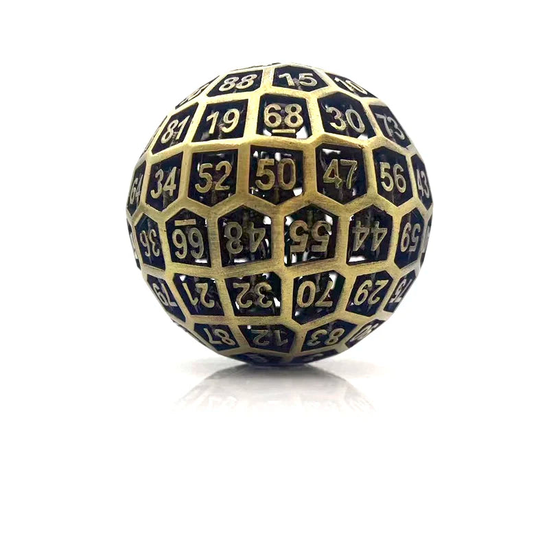 Hollow Metal Dice – 9 Colours to Choose From