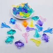5 Pieces 30*30*22mm Acrylic Clear Animal Shape Game Pieces For Board Games Accessories