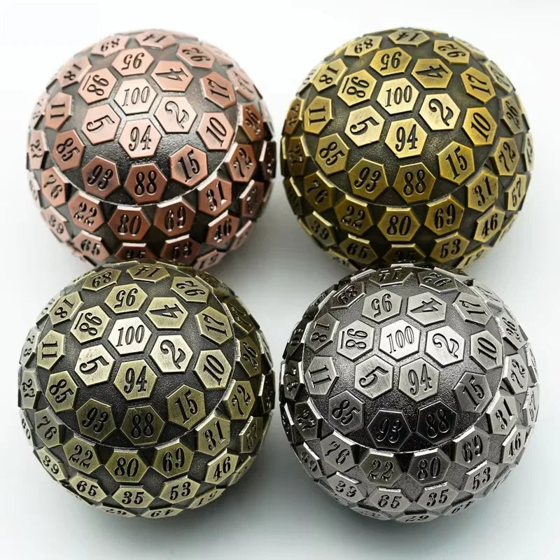 Hollow Metal Dice – 9 Colours to Choose From