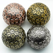 100 Side Hollow D100 Polyhedral Metal Dice Zinc Alloy Polygon Shape for Role-Playing Games  Playing Table Dice