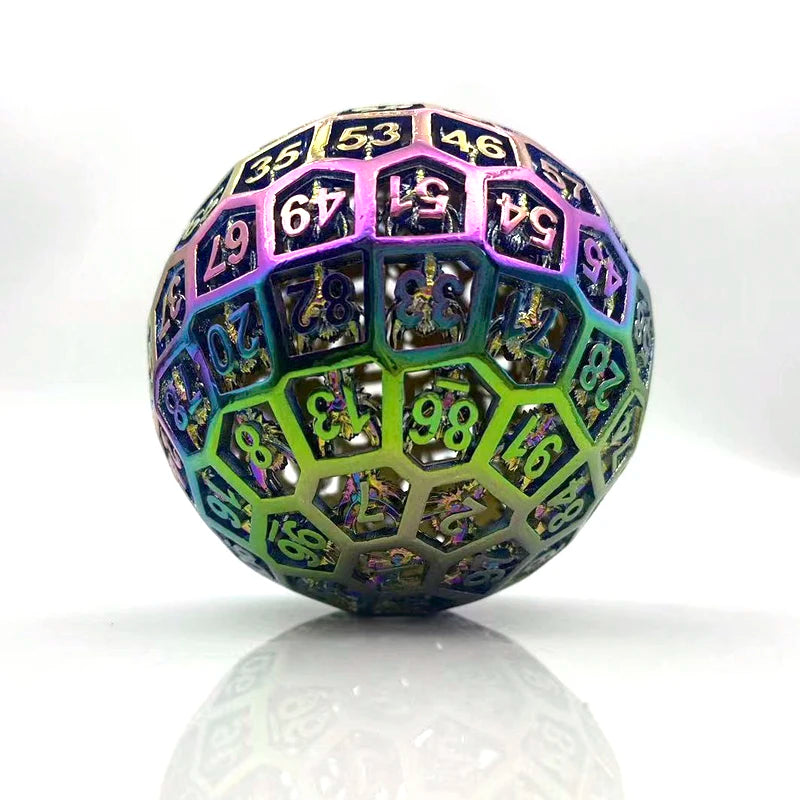 Hollow Metal Dice – 9 Colours to Choose From