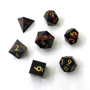 7 Piece Set Polyhedron Resin Dice Sharp Edge Dice DND Dungeons & Dragons Game Dice