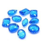 10Pcs 20-25mm Plastic Rectangular oval Diamond Shape Pawn Stone Pieces For Token Board Games Counter Accessories