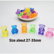 5 Pieces 30*30*22mm Acrylic Clear Animal Shape Game Pieces For Board Games Accessories