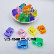 5 Pieces 30*30*22mm Acrylic Clear Animal Shape Game Pieces For Board Games Accessories