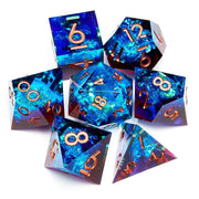 Pointy Resin DICE COC Run Cthulhu DND Dungeons & Dragons Board Game TRPG Polyhedral DICE