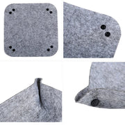 25*25cm Fabric Felt Folding Square Dice Tray Portable Quadrilateral Dice Box  Board Games Dice Storage