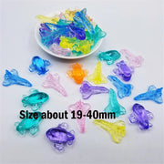 5 Pieces 30*30*22mm Acrylic Clear Animal Shape Game Pieces For Board Games Accessories
