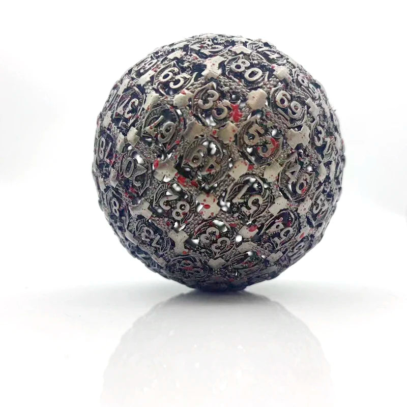 Hollow Metal Dice – 9 Colours to Choose From