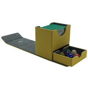 TCG Deck Case for Magic/YuGiOh Card Box Holder Containe Board Game Holder Satin Tower Dec Box: 100+ Black,Red,Blue,Green,Yellow
