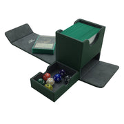 TCG Deck Case for Magic/YuGiOh Card Box Holder Containe Board Game Holder Satin Tower Dec Box: 100+ Black,Red,Blue,Green,Yellow