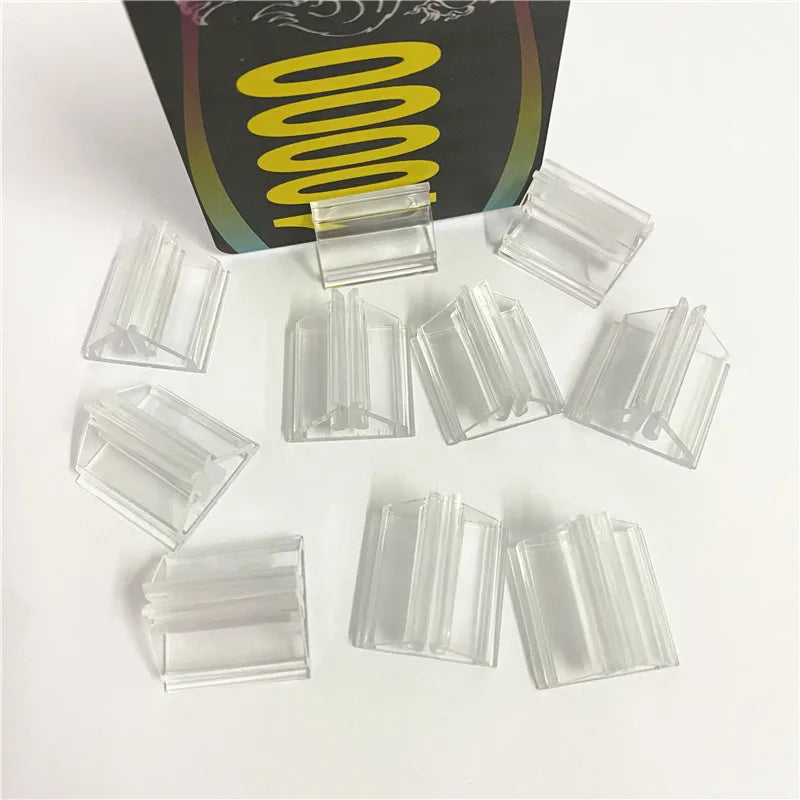 Plastic Hands-Free Card Holders - 50 Pack - Design 2