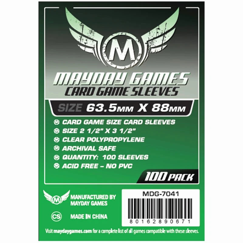 Clear Card Sleeves - 63.5 x 88mm