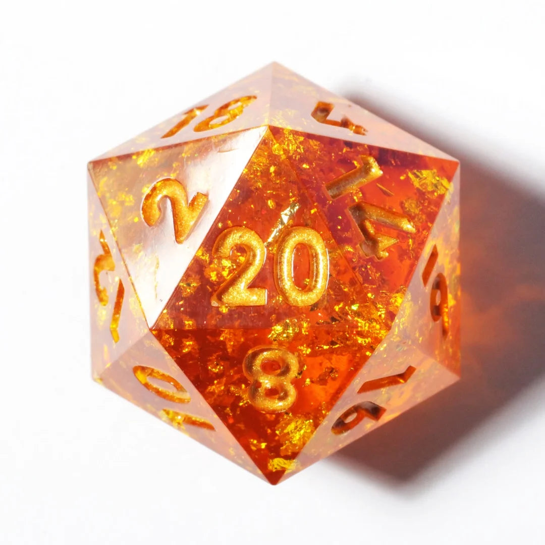 Resin Dice Set - Scorching Soul – 4 Colours to Choose From