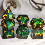 Pointy Resin DICE COC Run Cthulhu DND Dungeons & Dragons Board Game TRPG Polyhedral DICE