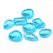 10Pcs 20-25mm Plastic Rectangular oval Diamond Shape Pawn Stone Pieces For Token Board Games Counter Accessories