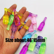 5 Pieces 30*30*22mm Acrylic Clear Animal Shape Game Pieces For Board Games Accessories