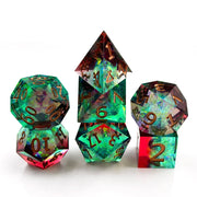 Pointy Resin DICE COC Run Cthulhu DND Dungeons & Dragons Board Game TRPG Polyhedral DICE