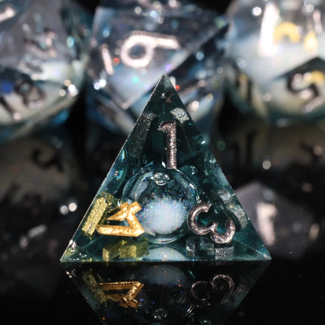 Resin Dice Set - Nocturne – Table-Ready Dice for Every Roll