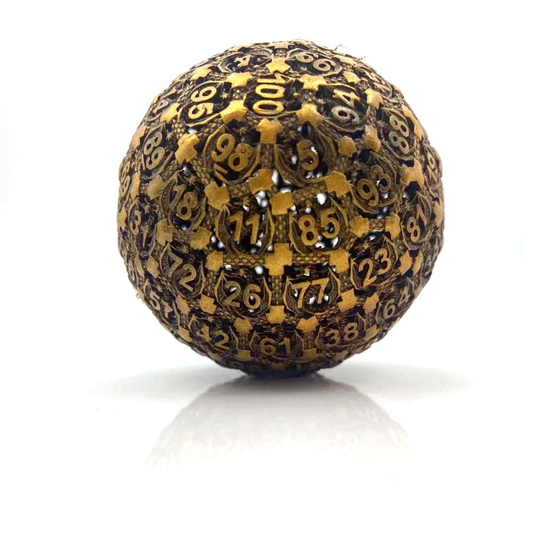 Hollow Metal Dice – 9 Colours to Choose From