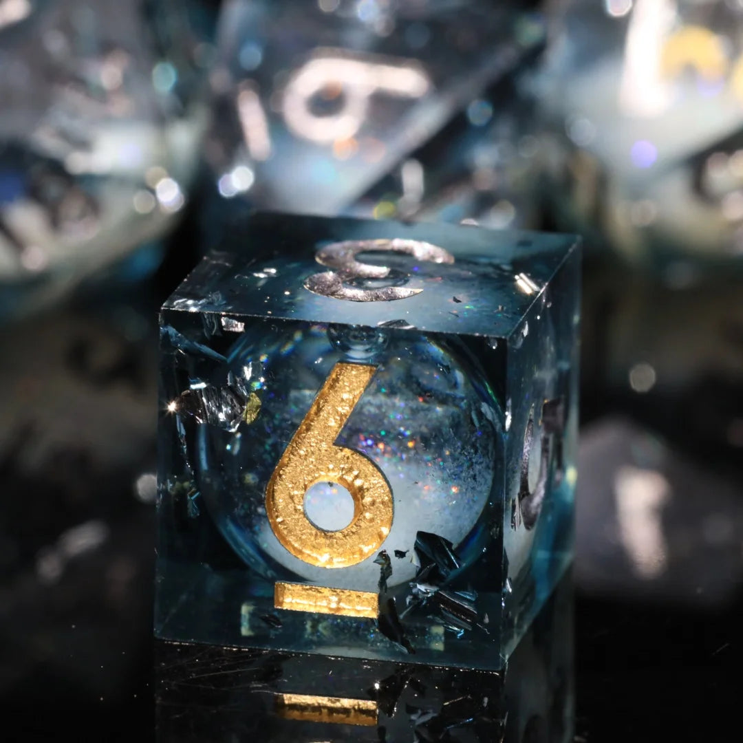 Resin Dice Set - Nocturne – Table-Ready Dice for Every Roll