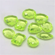 10Pcs 20-25mm Plastic Rectangular oval Diamond Shape Pawn Stone Pieces For Token Board Games Counter Accessories