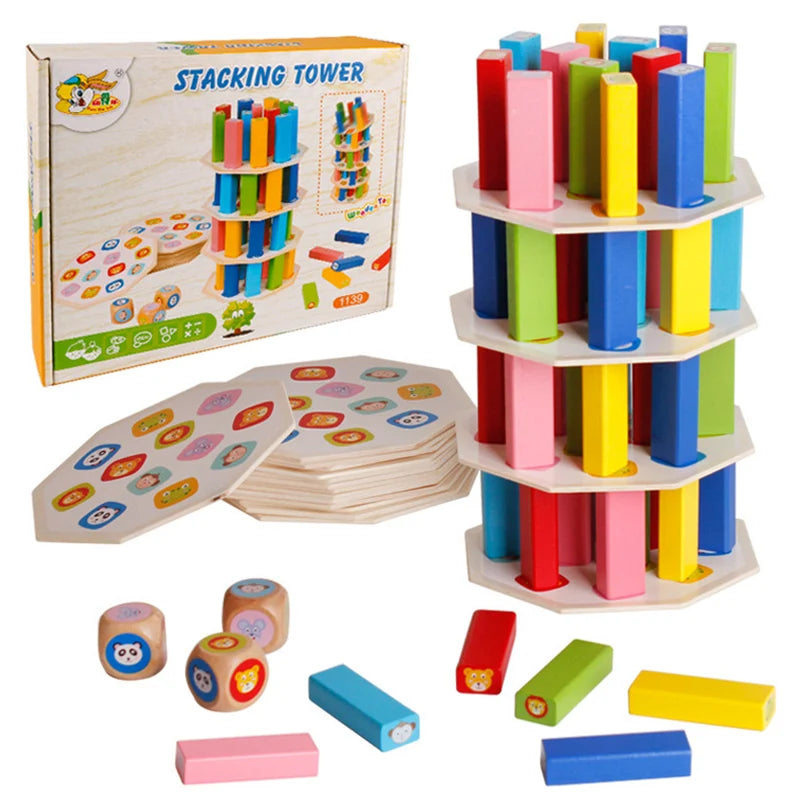 Wooden Dice Tower