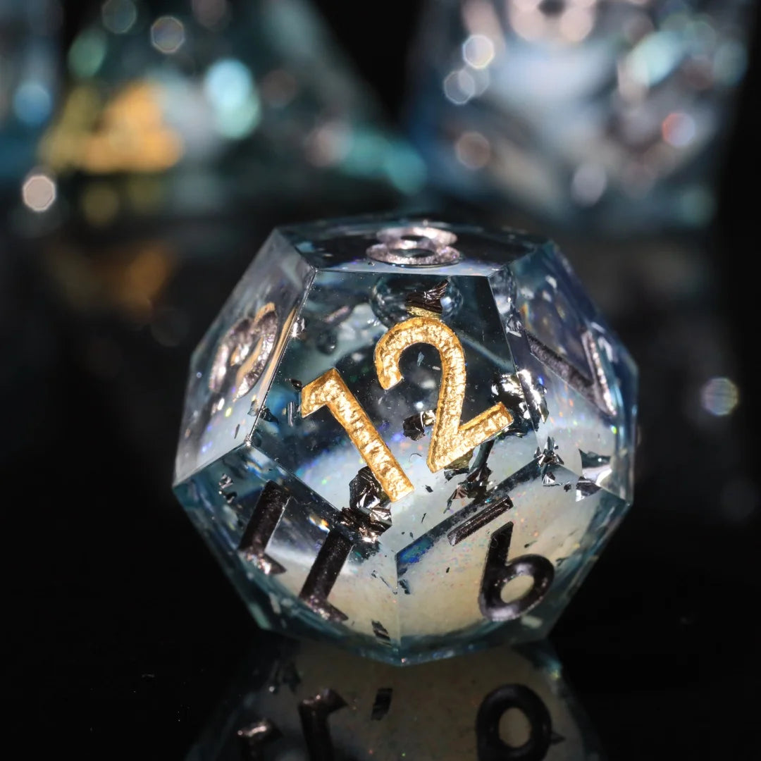 Resin Dice Set - Nocturne – Table-Ready Dice for Every Roll