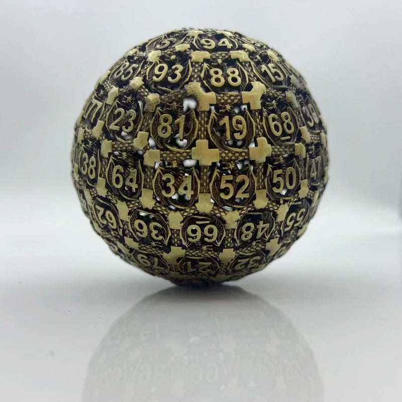 Hollow Metal Dice – 9 Colours to Choose From