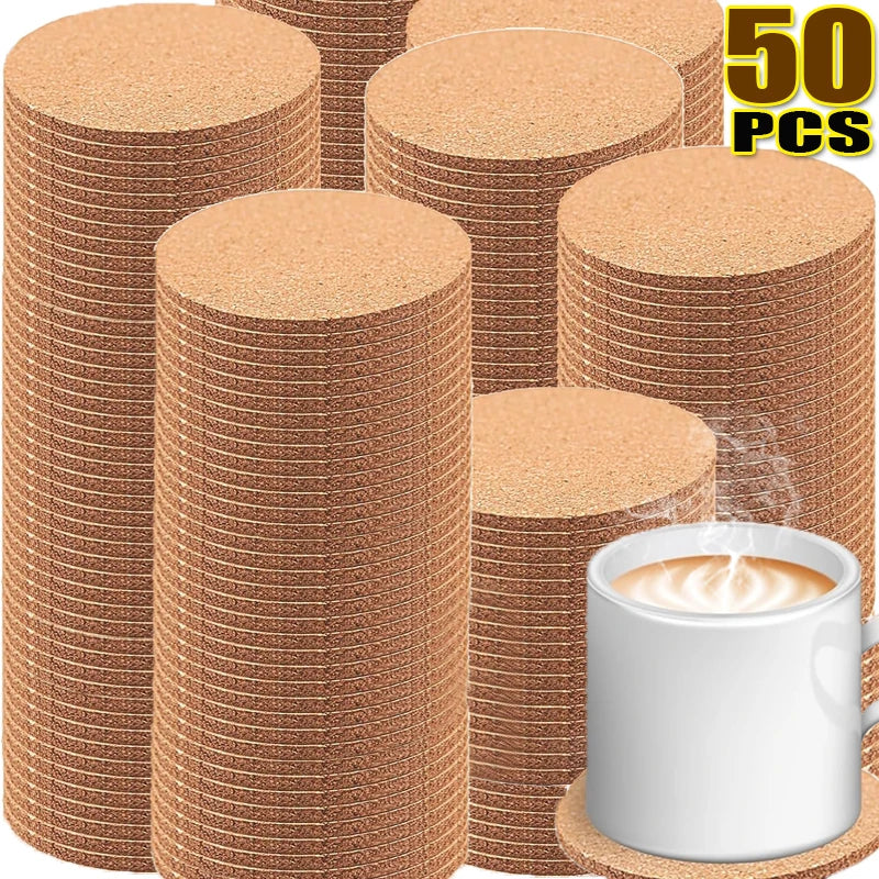 Square Cork Component Pads - 50 Pack
