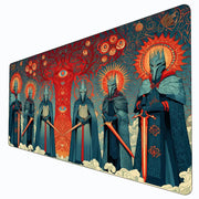 Tree of Life and the Guardians Magic Card Battle Mat MTG Playmat Anti-slip Base gathering gaming mats Board Game Mat for TCG