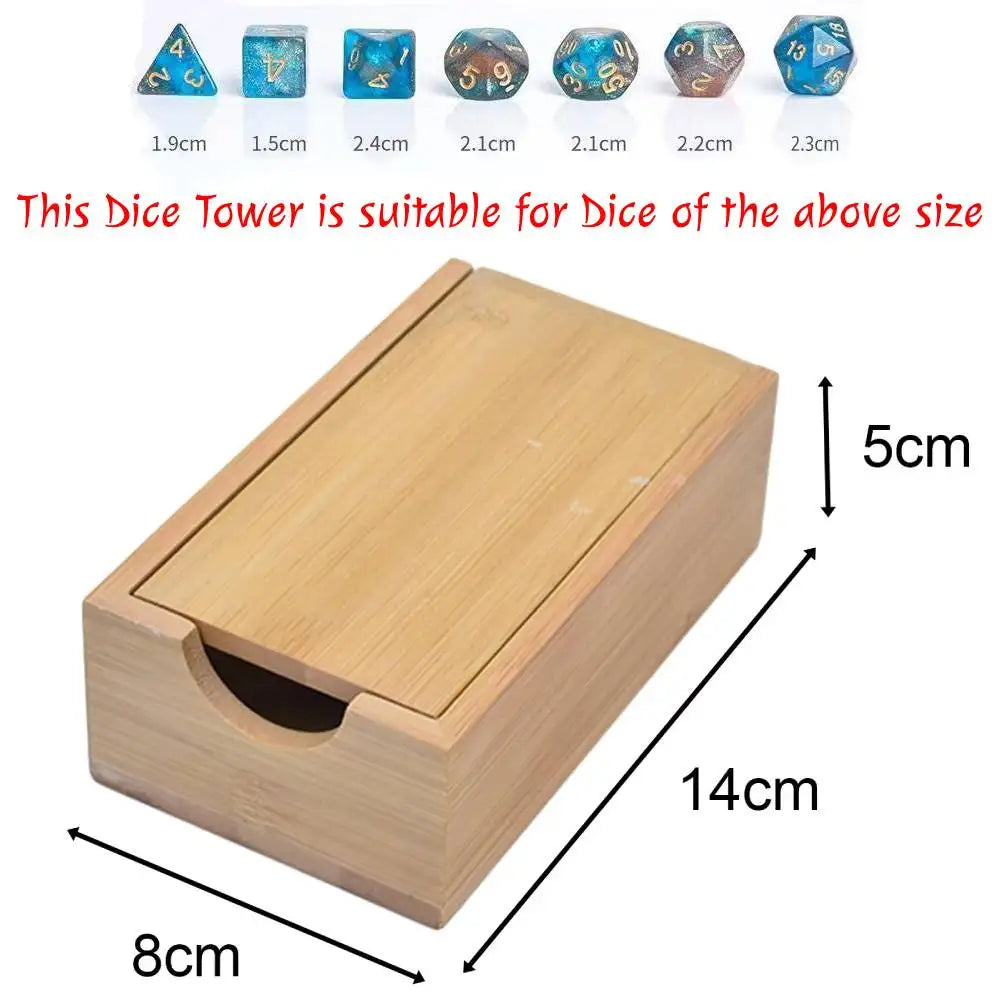 Bamboo Dice Tower - Design 2
