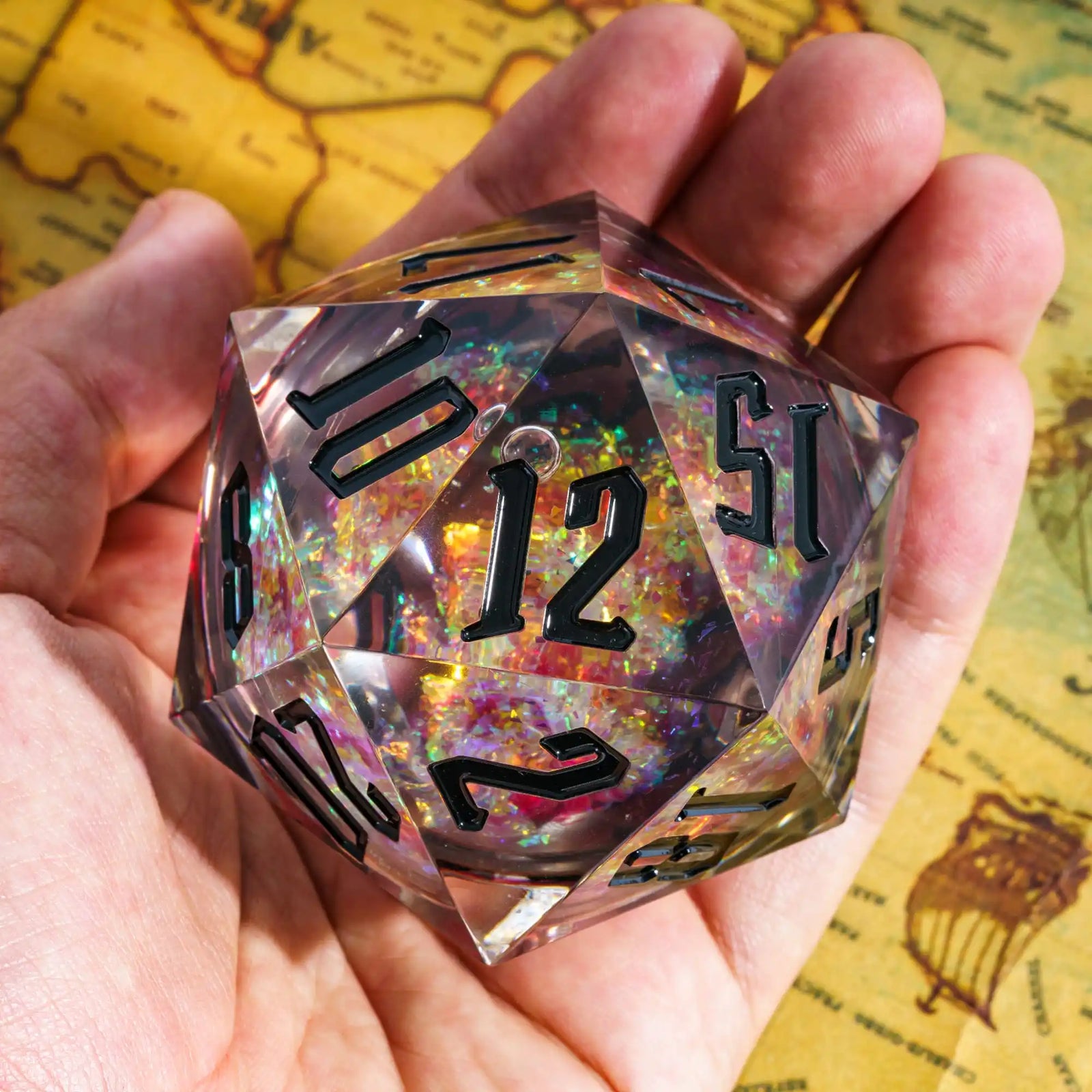 Sharp Edge Resin Polyhedral RPG Dice Set