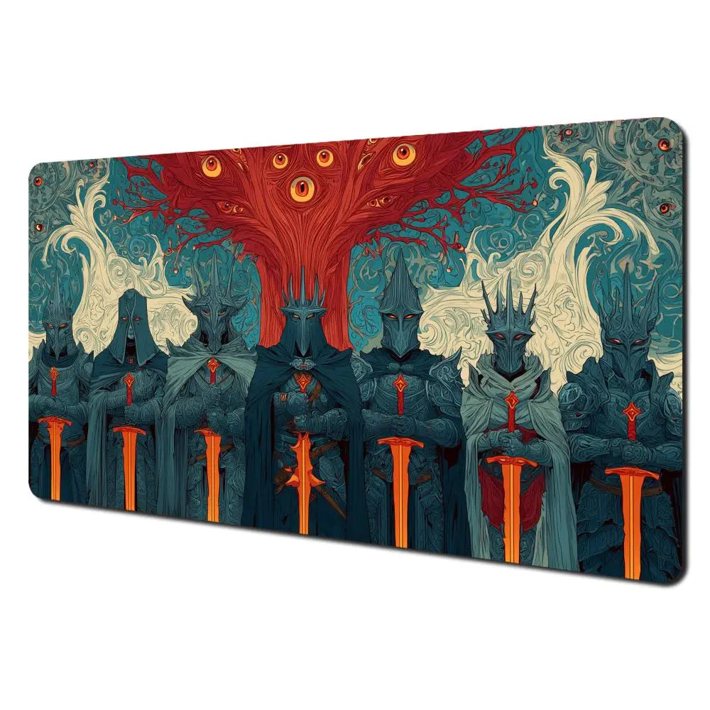 Tree of Life and the Guardians Magic Card Battle Mat MTG Playmat Anti-slip Base gathering gaming mats Board Game Mat for TCG