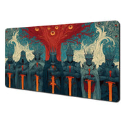 Tree of Life and the Guardians Magic Card Battle Mat MTG Playmat Anti-slip Base gathering gaming mats Board Game Mat for TCG