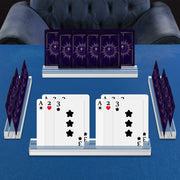 4Pcs Playing Cards Holder Hands-Free Lazy Poker Base Stand Party Cards Easy to Clean Playing Card Rack For Play Board Game