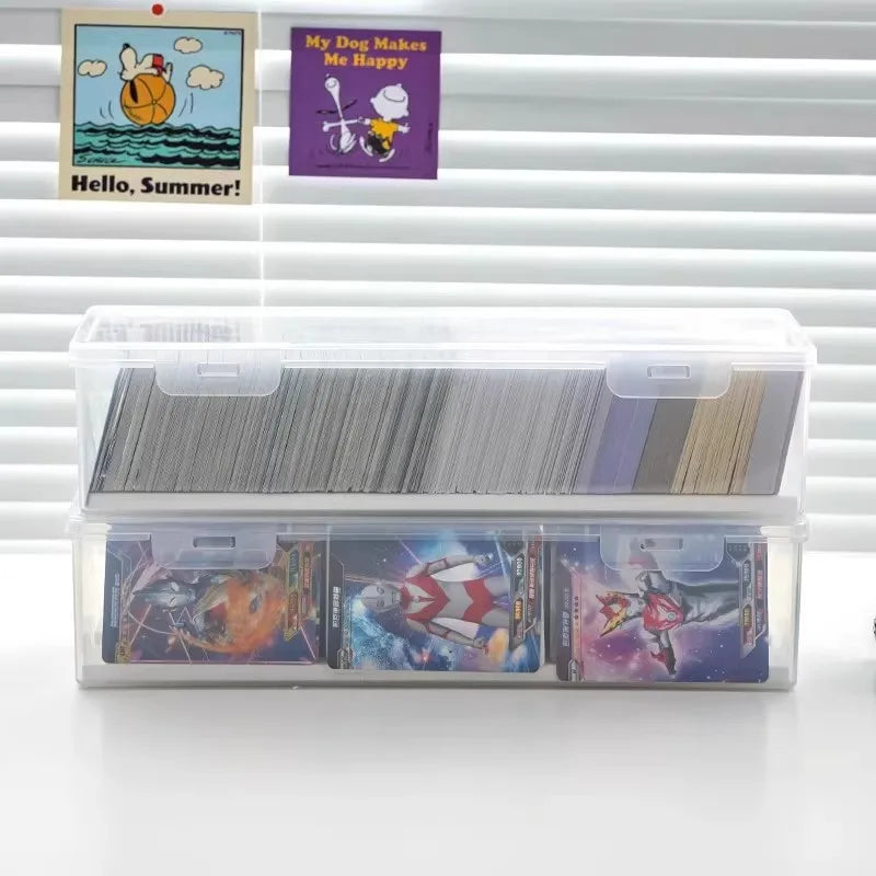 Clear Card Storage Box - 550+ Cards - Variant 3