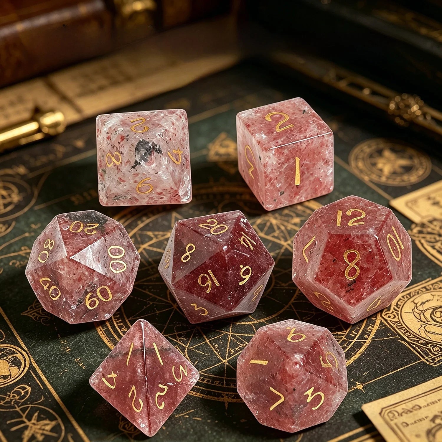 Quartz RPG Dice Set - Design 2