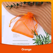 100Pcs/lot 7x9 9x12 10x15 13x18CM Organza Bags Jewelry Bag Wedding Party Decoration Drawable Bags Gift Pouches Jewelry Packaging