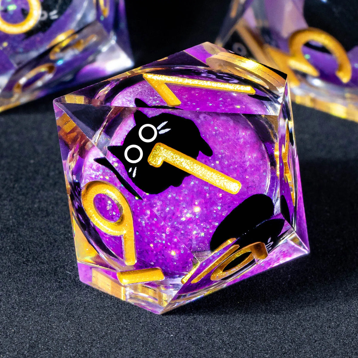 Liquid Core Sharp-Edge Dice Set – Table-Ready Dice for Every Roll