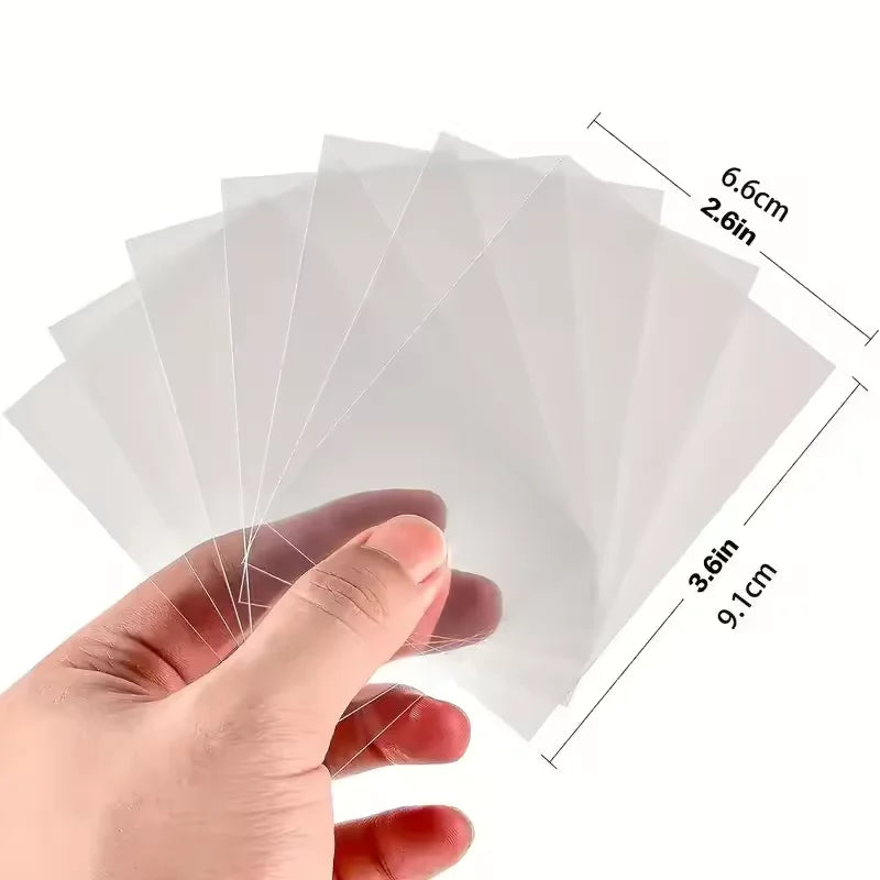 Clear Card Sleeves - 300 Pack